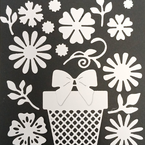 Flower Pot and Flowers - Riverside Crafts