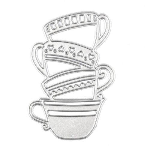 Teacups Craft Die - Riverside Crafts
