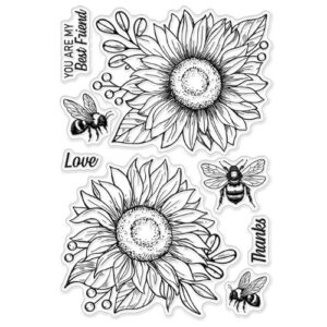 Sunflower Stamp Set - Riverside Crafts