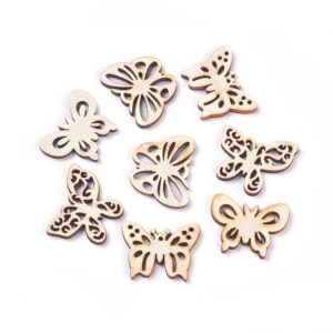 Laser Cut Wooden Butterflys