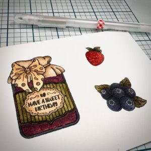 Fruit & Jam Stamp