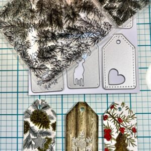 Seasonal Gift Tag Die Set 6 Piece - Riverside Crafts